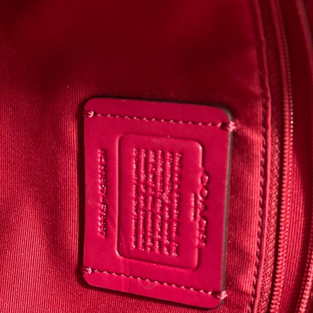 Coach pebble leather satchel - Picture 9 of 16